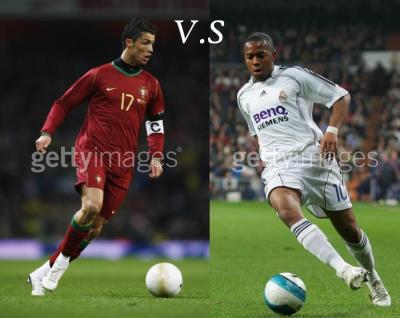 C.RONALDO ET ROBINHO